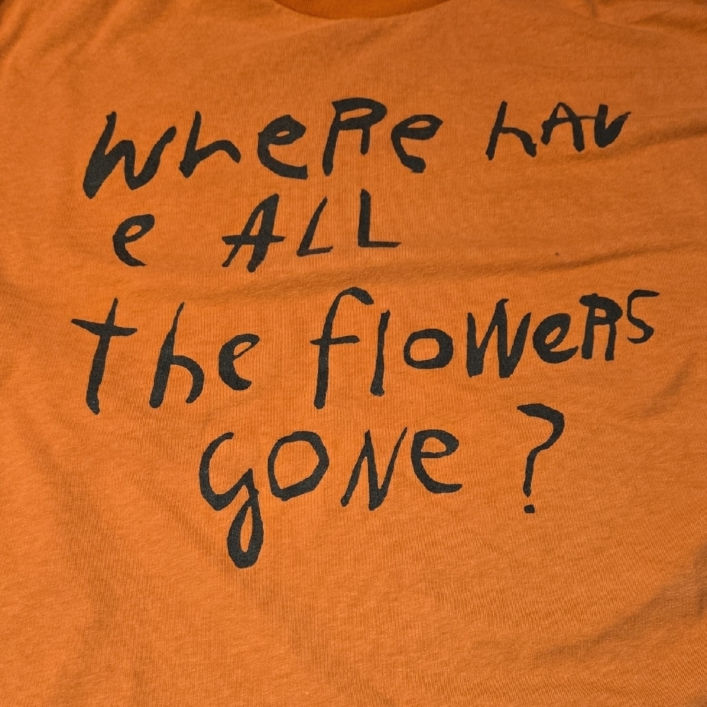 CRTFDFlowers Gone Tee - Terracotta Size L - Picture 4 of 6